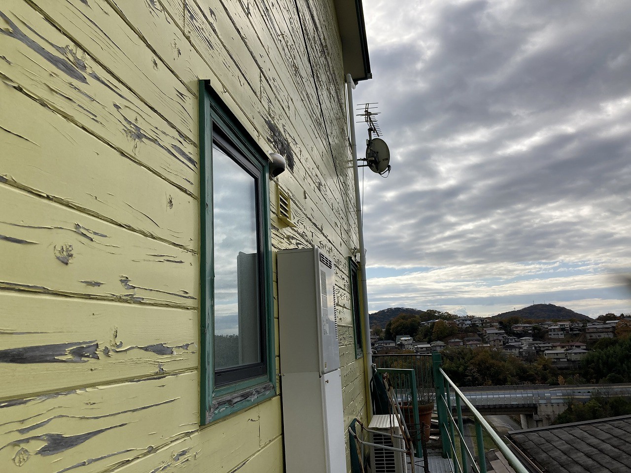岡山市北区で外壁、屋根改修の調査の依頼を頂きました